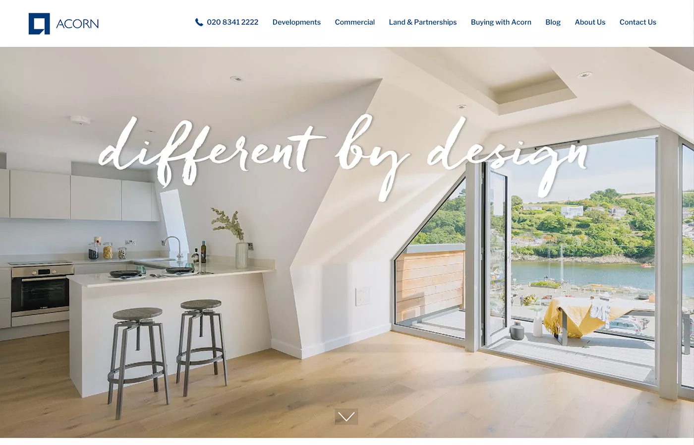 Acorn Property Group Website in WordPress