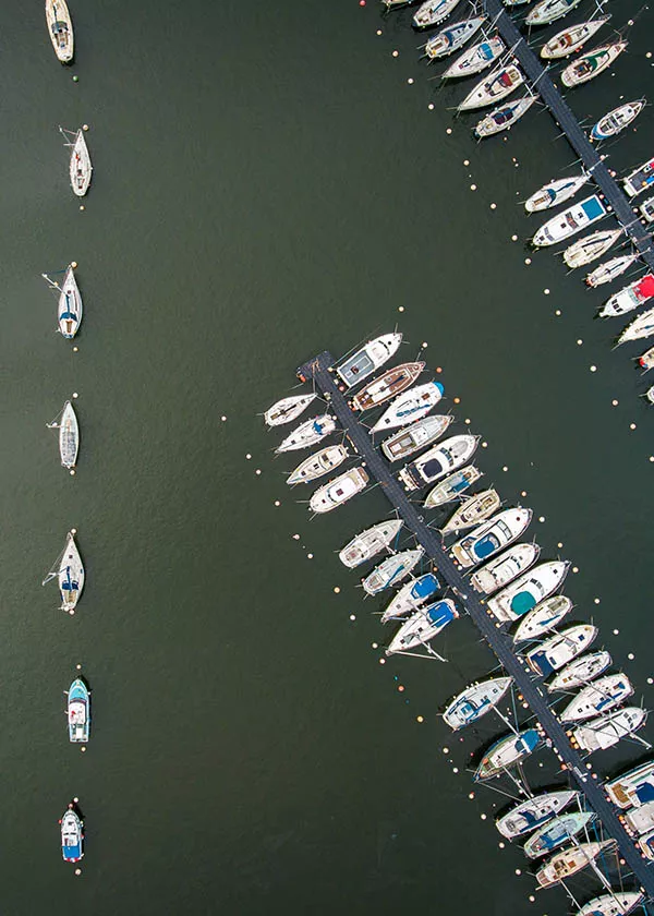 Boats in Cardiff Bay